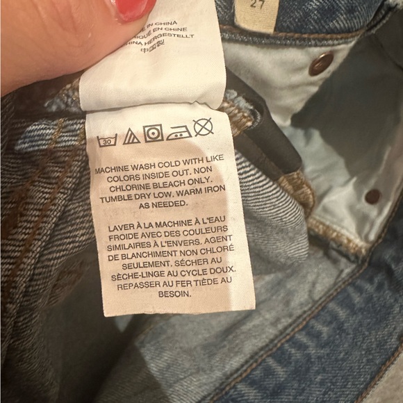 Madewell Classic Straight Jean - Picture 3 of 4